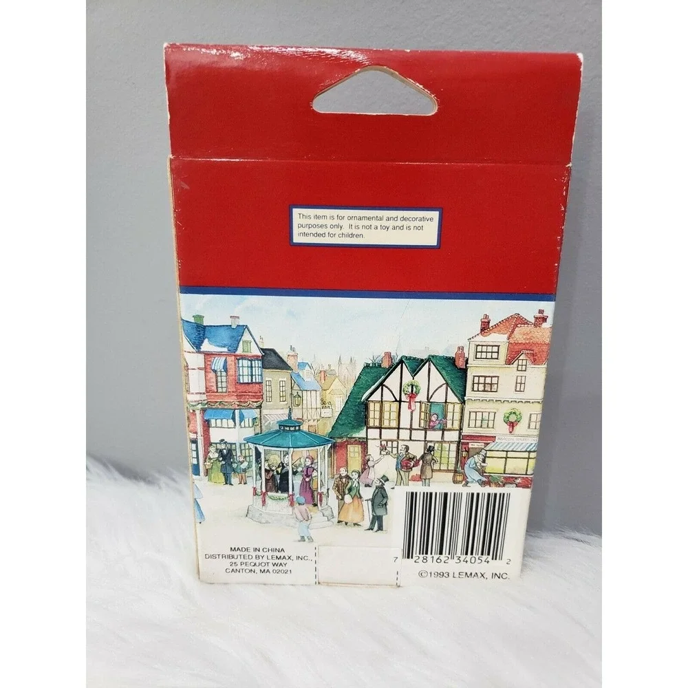 NEW LEMAX VILLAGE CHristmas YARD LIGHTS SANTA SET 2 blow mold vintage lawn decor